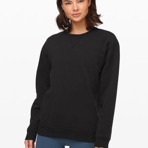 lululemon All Yours Crew, black, size M
